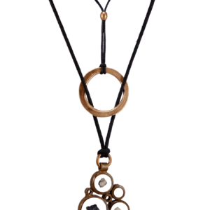 Simple Copper Circle Necklace