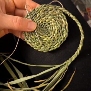 Plaited & Stitched Coil Basketry